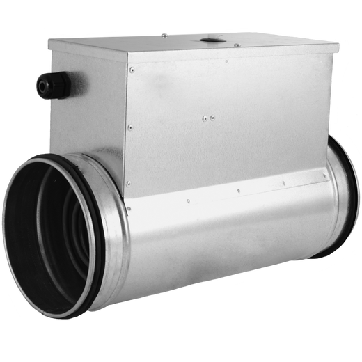 Electric Round Duct Heater - Diameter 125 Power 1.5 KW
