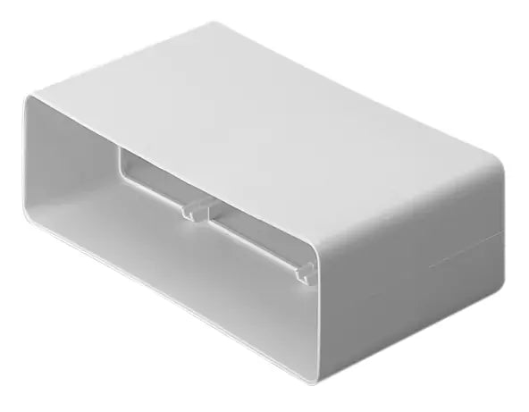 204mm x 60mm Flat Channel Connector PVC