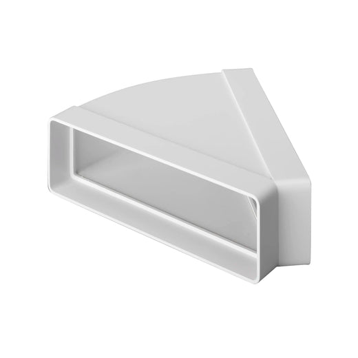 204mm x 60mm Horizontal 45° Bend PVC