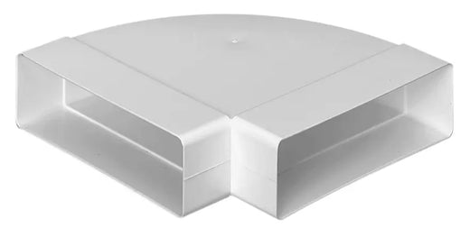 204mm x 60mm Horizontal 90° Bend PVC