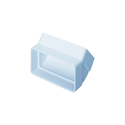 220mm x 90mm Vertical 45° Bend PVC