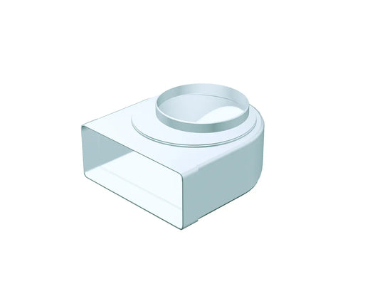 220mm x 90mm Elbow Bend 150mm Spigot PVC