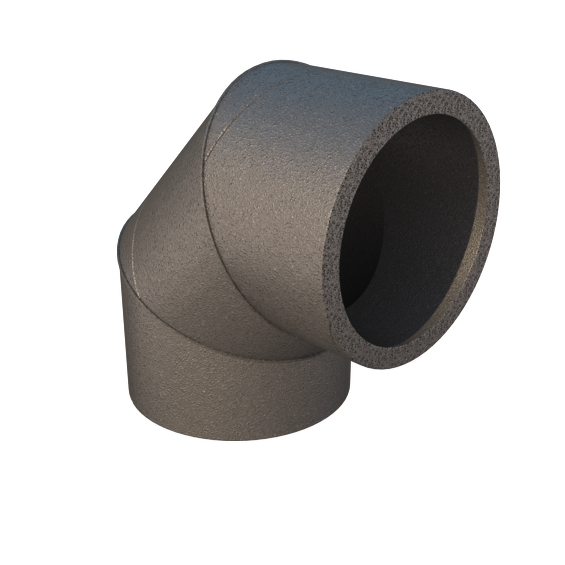 90 Degree Foam Elbow | 125mm Foam Elbow | Air-Haus
