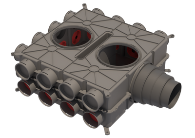 Air Excellent 24 Port Manifold
