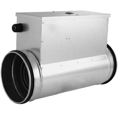Electric Round Duct Heater - Diameter 125 Power 1.5 KW