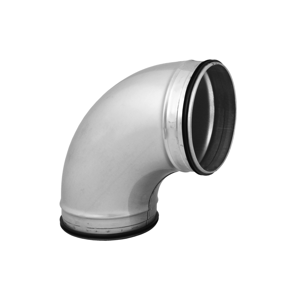 180mm Steel 90° Bend