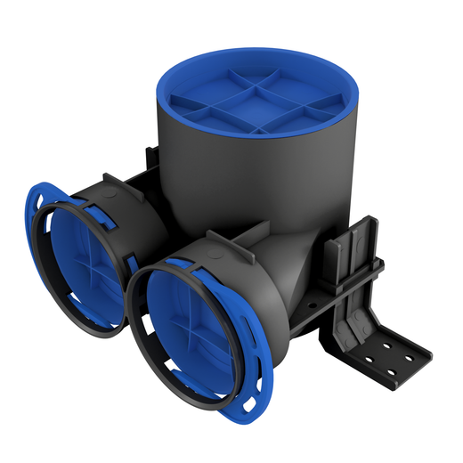 2 Port Plenum - 125mm